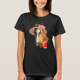 馬 競馬 乗馬 騎手 牧場主 馬術 E Tシャツ
