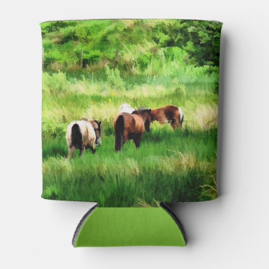 馬 缶クーラー (正面)