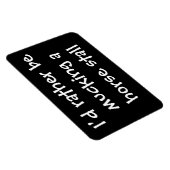 馬、自由に、けちん屋台 マグネット (右側)