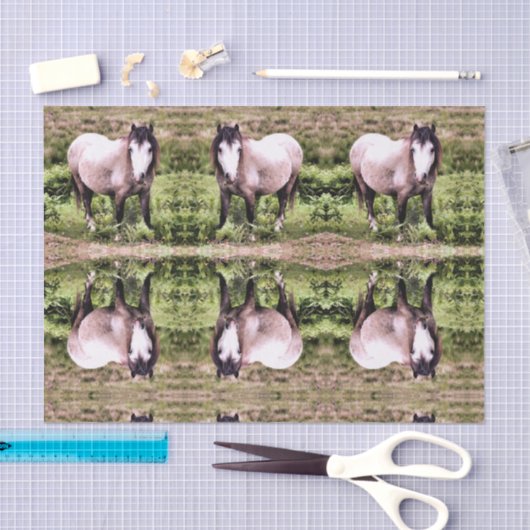 馬 薄葉紙 (クラフト)