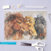 馬 薄葉紙 (クラフト)