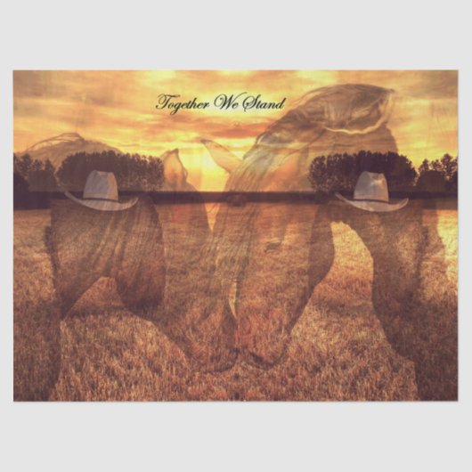 馬 薄葉紙 (正面)