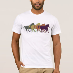 馬.農業動物/国スタイル Tシャツ