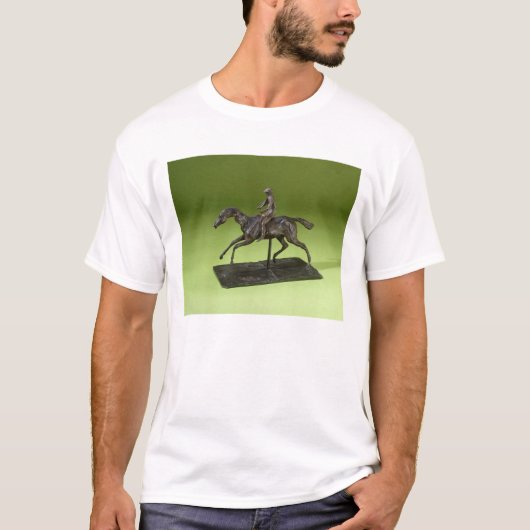 馬(青銅)のジョッキー Tシャツ (正面)