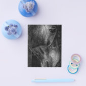 馬 | 馬術 キャンバス チラシ (シングル)