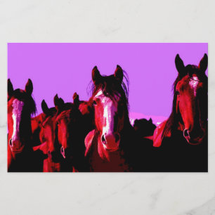 馬 – 馬 便箋