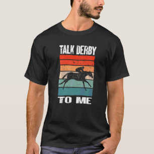 馬 馬 競馬 の 話 ダービー 馬 レース Tシャツ