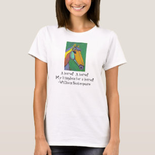 馬! 馬! 馬のための私の王国! - t-shi tシャツ