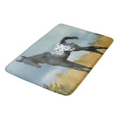 馬- Appaloosaの子馬24" x 36"大きいバス・マット バスマット (アングル)