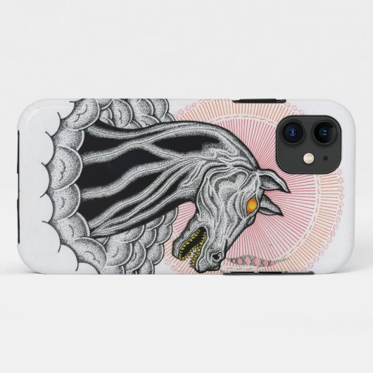 馬 Case-Mate iPhoneケース (裏面(横))