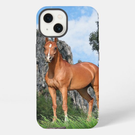 馬 iPhoneケース (裏面)
