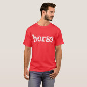 馬 Tシャツ (正面フル)