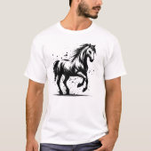 馬 Tシャツ (正面)