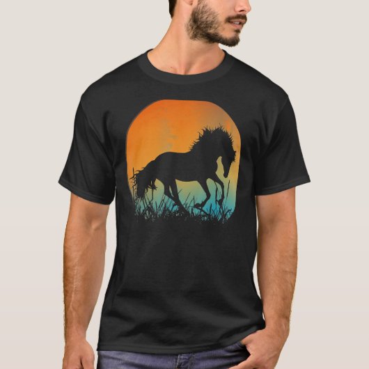 馬 Tシャツ (正面)