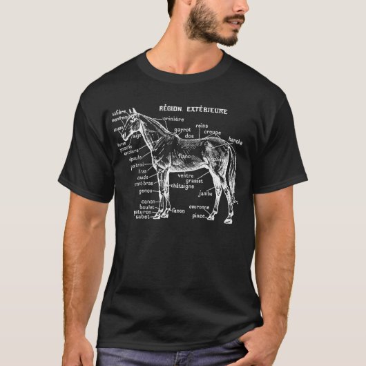 馬 Tシャツ (正面)