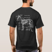 馬 Tシャツ (裏面)