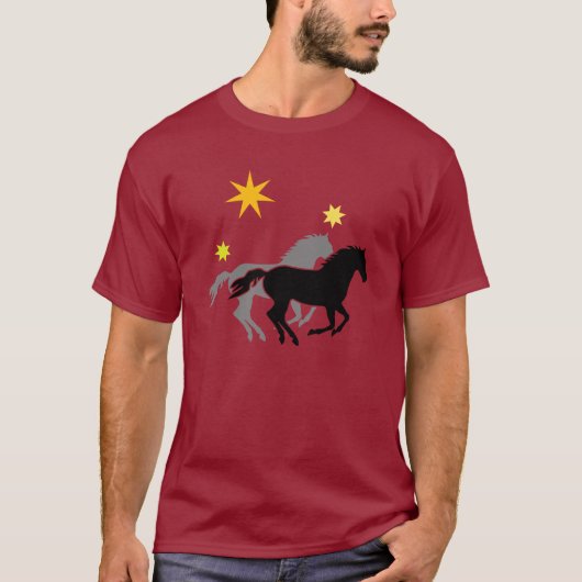馬 Tシャツ (正面)