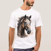 馬 Tシャツ (正面)