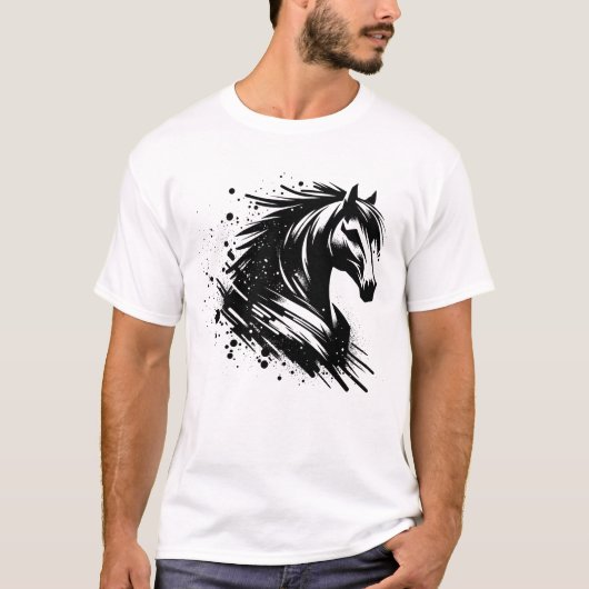 馬 Tシャツ (正面)