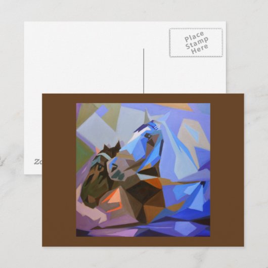 馬II ポストカード (正面/裏面)