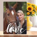 馬LOVE馬術パーソナライズされたモダン写真 フォトプラーク<br><div class="desc">馬好きや馬乗りの人々に究極の贈り物を探して – 私たちの愛と馬の頭のデザイン写真プラーク！このモダン、シンプルとシックなプラークはLOVEと自分の馬の写真を特集しカスタム、馬の女の子や馬好きのための完璧な記念品にする。誕生日、クリスマス、母の日などの特別な行事に理想的な贈り物であり、新しい花の誕生のための特別な記念として提供される。あなたはの経験豊富な馬術や単に馬の美しいと恵みを愛するかどうかにかかわらず、馬の頭のデザインプラークとの私たちの愛は確かにあなたの新しい贈り物お気に入りのになる。なぜ待つ？今すぐ注文し、この馬術ギフトの美しいと素晴らし心地よいを体験しよう！COPYRIGHT © 2023 Judy Burrows,  Black Dog Art - All Rights Reserved.馬LOVE馬術モダンパーソナライズされた写真プラーク</div>