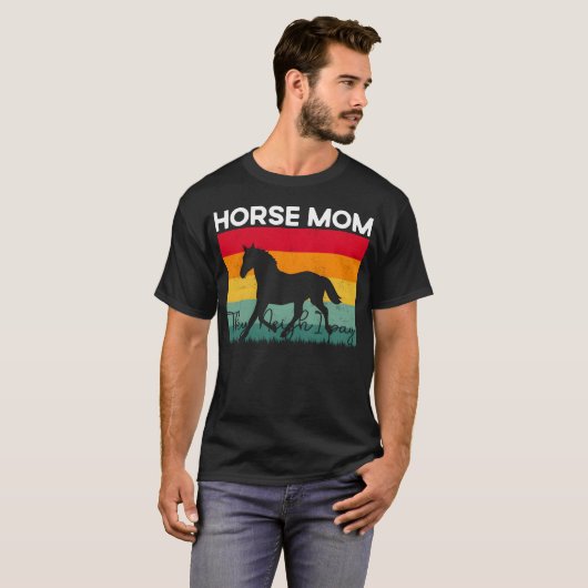 馬Momhey Neigh私は女の子を支払う Tシャツ (正面フル)