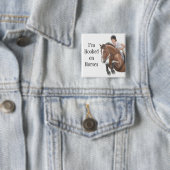 馬Pinで引っ掛けられる 缶バッジ (インサイチュ)