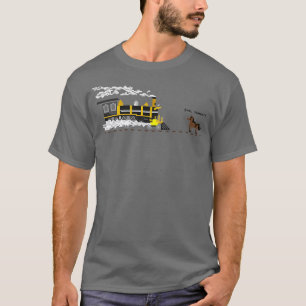 馬vs列車1 tシャツ