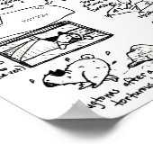 駄洒落お気に入りの物II ポスター (角)