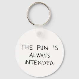 駄洒落は必ず目的がある キーホルダー