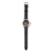 駅で列車 腕時計 (ストラップ)