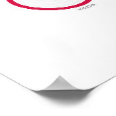 駅とライン：ワシントンDC (Light) ポスター (角)