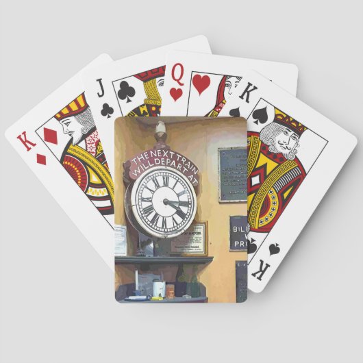 駅のトランプ トランプ (裏面)