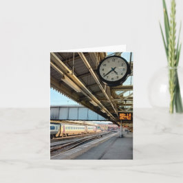 駅の時計 カード