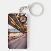 駅の時計 キーホルダー (裏面)