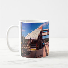 駅の橋 コーヒーマグカップ