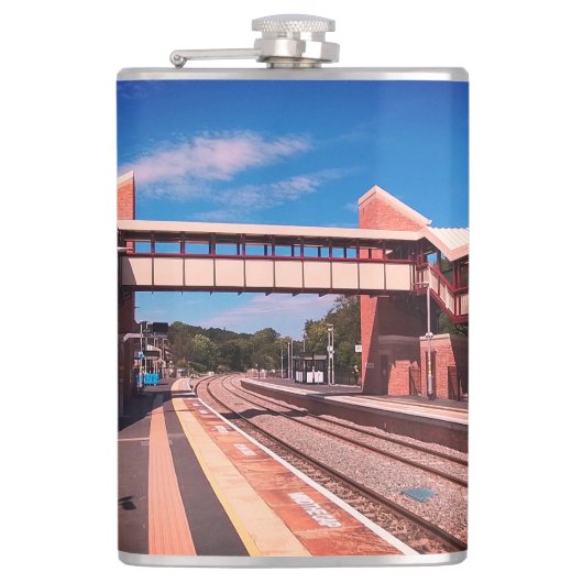 駅の橋 フラスク (正面)