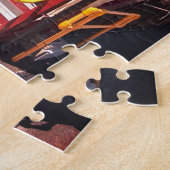 駅の階段 ジグソーパズル (側面)