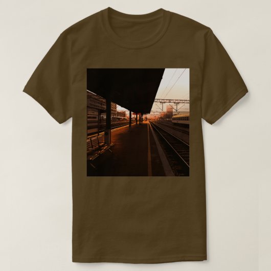 駅サンライズ Tシャツ (デザイン正面)