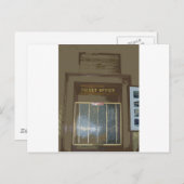 駅チケット窓 ポストカード (正面/裏面)