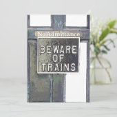 駅招待状 (スタンド正面)