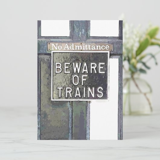 駅招待状 (スタンド正面)