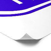 駅標識 ポスター (角)