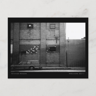 駅馬車の都市産業都市景観 ポストカード