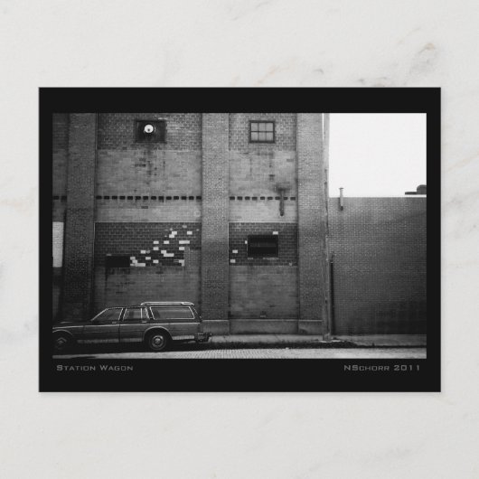 駅馬車の都市産業都市景観 ポストカード (正面)