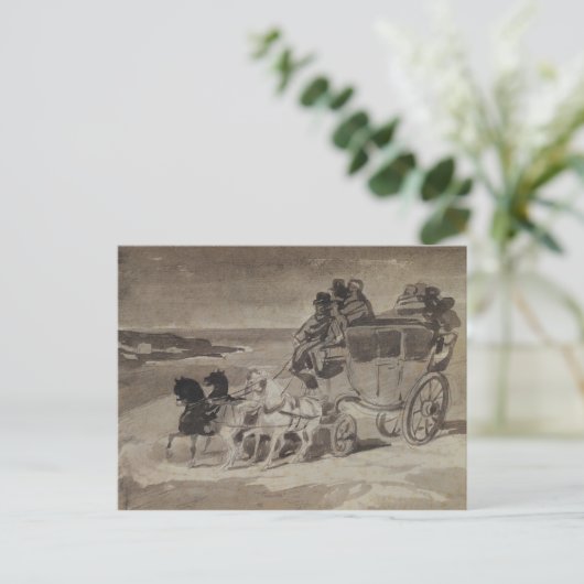 駅馬車 ポストカード (スタンド正面)