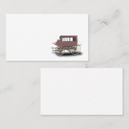 駅馬車 名刺 (正面/裏面)