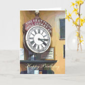 駅 カード (黄色い花)