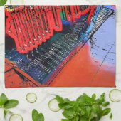 駅 キッチンタオル (折り畳み)