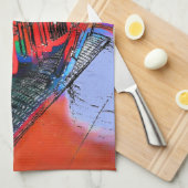 駅 キッチンタオル (四つ折り)